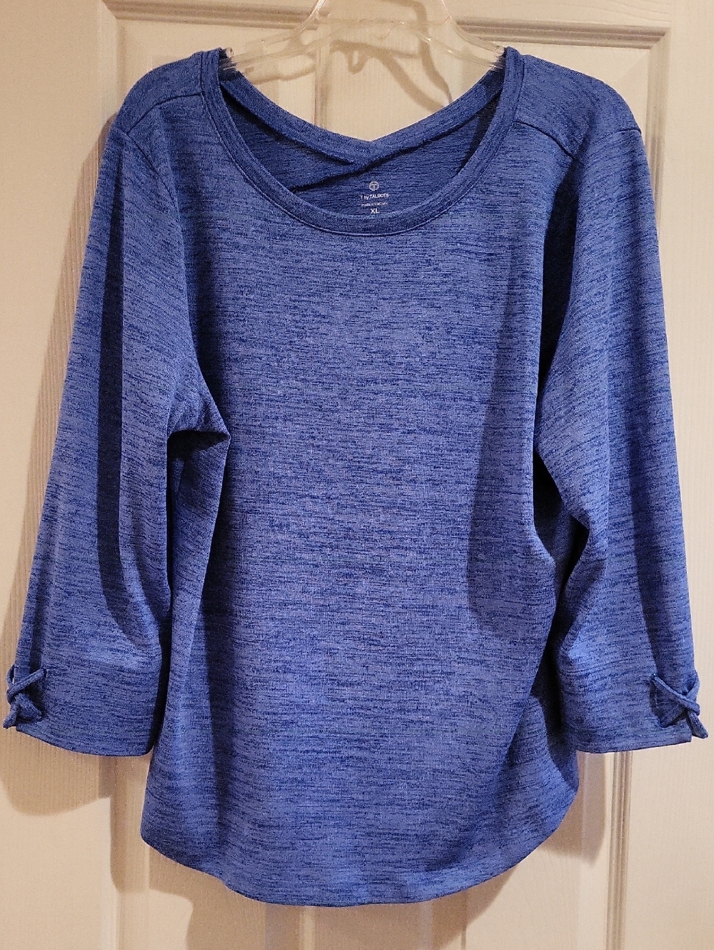 T By Talbots Blue Pullover Top